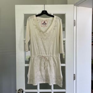 JW Los Angeles embroidered Bathing Suit Cover Up